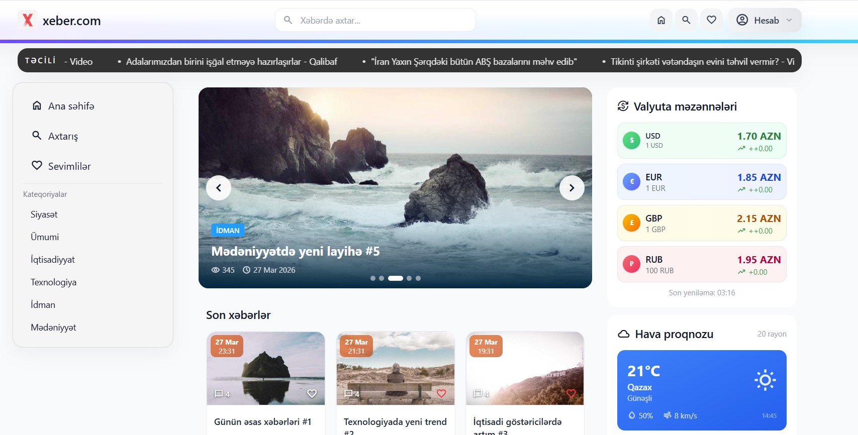 XeberCMS v1.7.1 - Php Xeber Skripti