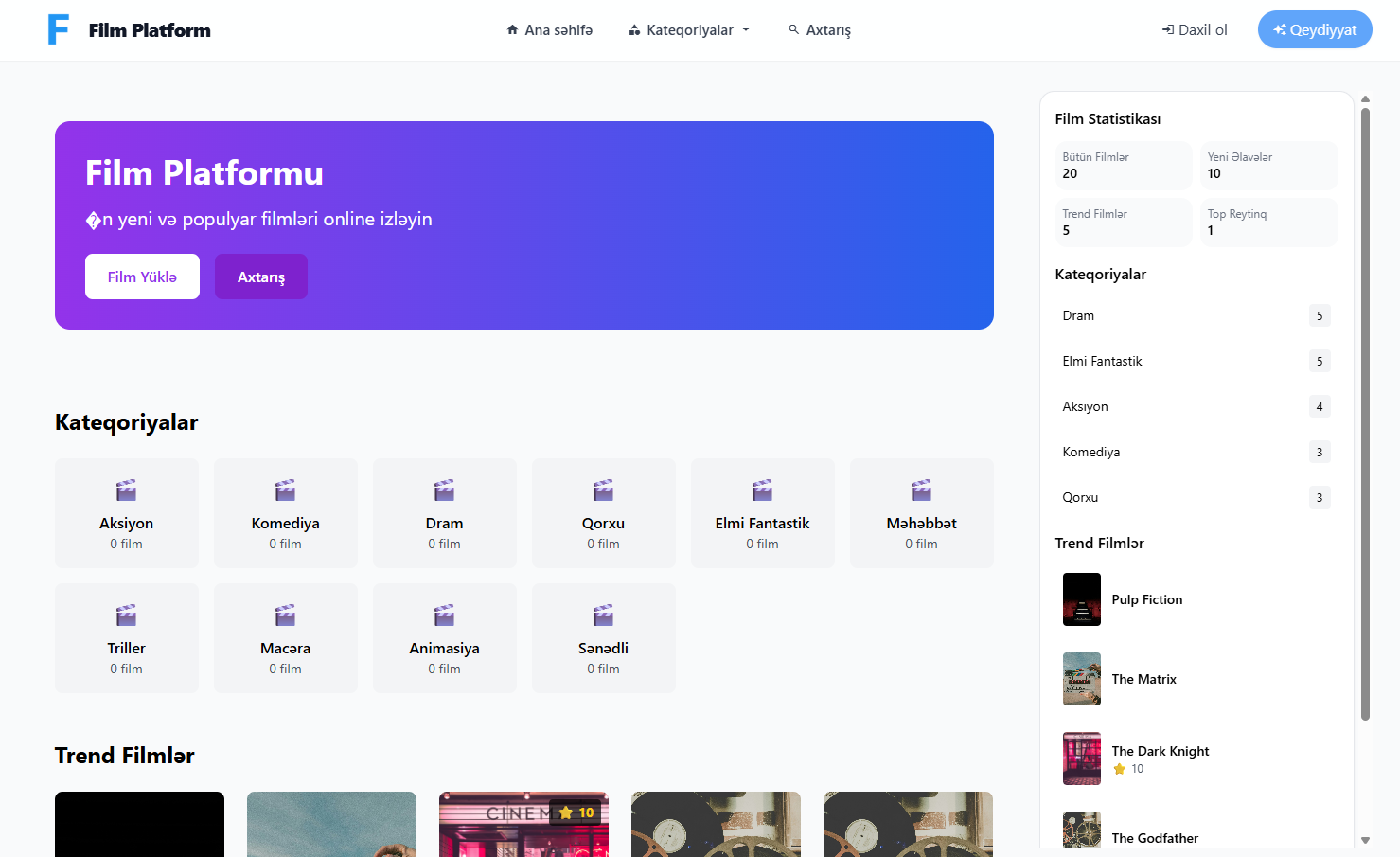 FilmCMS 1.2 - Php Kino skripti